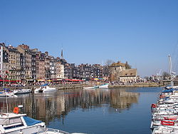 Skyline of Honfleur