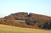 Blick von einem Aussichtspunkt unterhalb des Hochthürmerberges zum Hasenberg