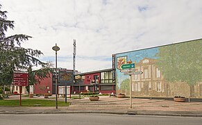 The town hall.