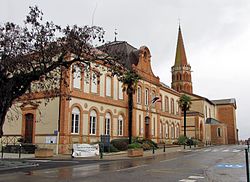 Skyline of Sainte-Foy-de-Peyrolières