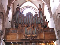 Organo Silbermann della chiesa di San Tommaso, a Strasburgo (Francia).