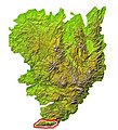 Location in the Massif Central