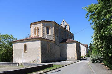 Vue du chevet.