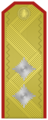 Генерал-майор General-mayor (Bulgarian Land Forces)[१५]