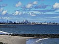 Sydney CBD skyline viewed from Botany Bay