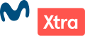 Logo de Movistar Xtra du 1er août 2016 au 30 août 2018.