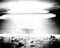 Image 21Castle Bravo: A 15 megaton hydrogen bomb experiment conducted by the United States in 1954. Photographed 78 miles (125 kilometers) from the explosion epicenter. (from 1950s)