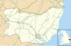 Bramford is located in Suffolk