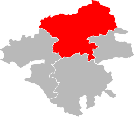 Location within the department Loire-Atlantique
