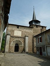 L'entrada de l'egleisa