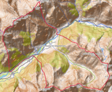 Carte topographique