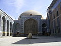 The inner courtyard and the mosque