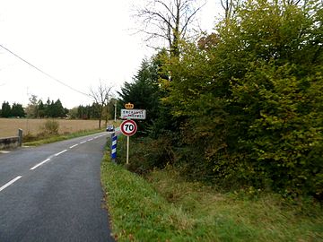 Sortie d'Encausse-les-Thermes.