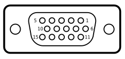 DE-15⁠a 15-pol Buchse (weiblich)