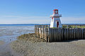 The Anse-des-Belliveau lighthouse in Clare.