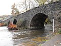 The bridge of Saillant, on the right the two arches next to Allassac