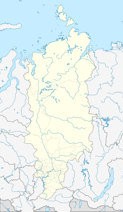 Aban is located in Krasnoyarsk Krai