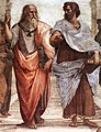 Image 2Plato (left) and Aristotle (right), a detail of The School of Athens (from Jurisprudence)