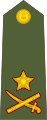 Major general (हिन्दी: मेजर - जनरल) (Indian Army)[३०]