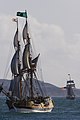 Le Lady Washington et le Hawaiian Chieftain en 2007