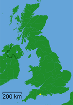 Map of the UK