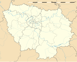 Évry-Courcouronnes is located in Île-de-France (region)