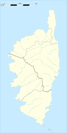 Antisanti is located in Corsica