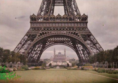 La tour Eiffel et le Trocadéro (1912).