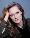 Photo of Meryl Streep circa 1976 and 1979.