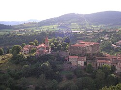 Skyline of Saint-Privat-d'Allier