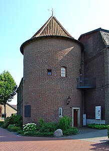 De stadstoren van Isselburg