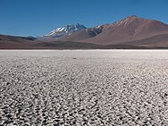 Llullaillaco from Salar de Aguas Calientes IV