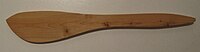 Skandi­navisches Butter­messer (smörkniv) aus Holz