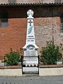 Le monument aux morts.