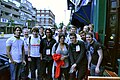 Steward meetup on Wikimania London. Awesome conversation on that loud place.