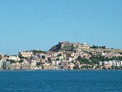 Skyline of Milazzo