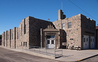 Brandon Auditorium and Fire Hall, Brandon, Minnesota (1936)