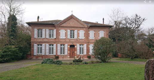 Le château et le parc de la Cornaudric.