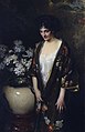 Irving Wiles. Brown Kimono (Portrait of Kathryn Beta La Forque) (1908). Oil on canvas. Smithsonian American Art Museum