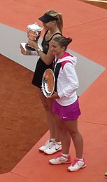 Vítězka Maria Šarapovová, finalistka Sara Erraniová, 2012