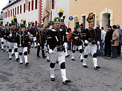 Bergparade in Marienberg