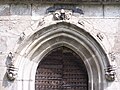 Arched door of Notre-Dame-du-Bon-secours, Salsignac