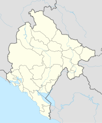 Podgorica is located in Montenegro