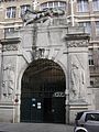 Main Entrance of the parisian campus of CNAM, adjacent to the main Parisian campus of CNAM, located on the former campus of École Centrale, situated on rue Montgolfier (3rd arrondissement).