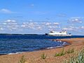 Image 73A sandy beach of Kaunissaari (from List of islands of Finland)