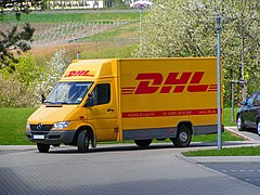 „Sprinter“ – пощенски камион на DHL