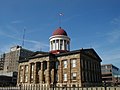 Image 47The Old State Capitol in Springfield. Designed by John F. Rague in a Greek Revival style and completed in 1840, the building housed the Illinois General Assembly until 1876. Photo credit: Agriculture (from Portal:Illinois/Selected picture)