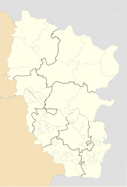 Hirske is located in Luhansk Oblast