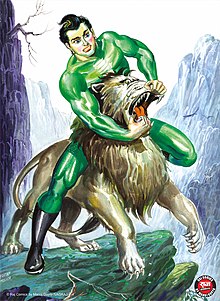 Nagraj based on design by Manoj Gupta illustrated by Pratap Mullick.