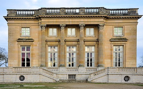 West façade of the Petit Trianon